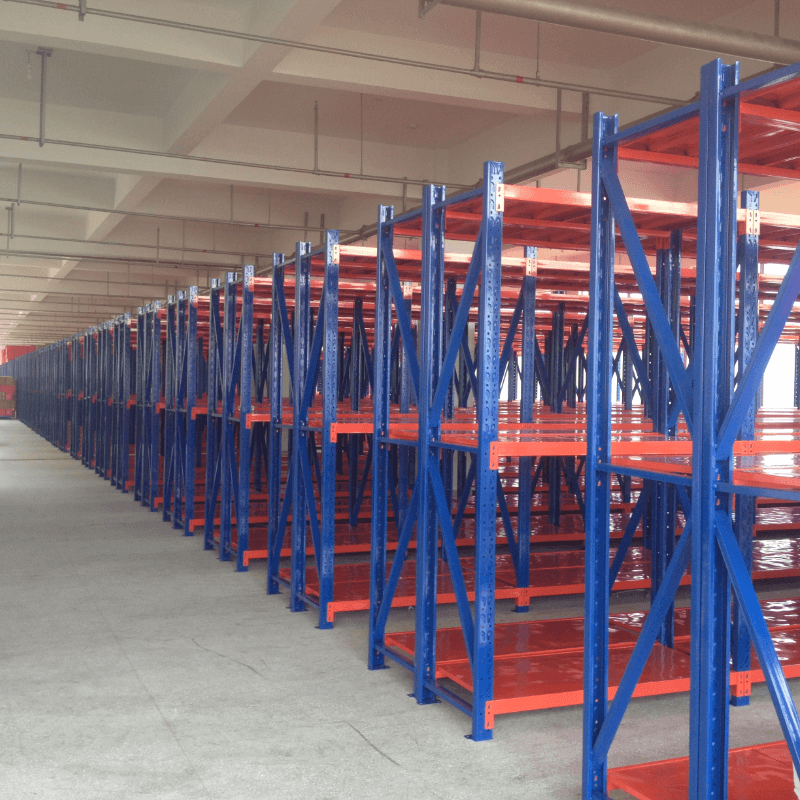 Two Uprights Structure With Sprayed Steel Panel - Leading Storage Racks ...