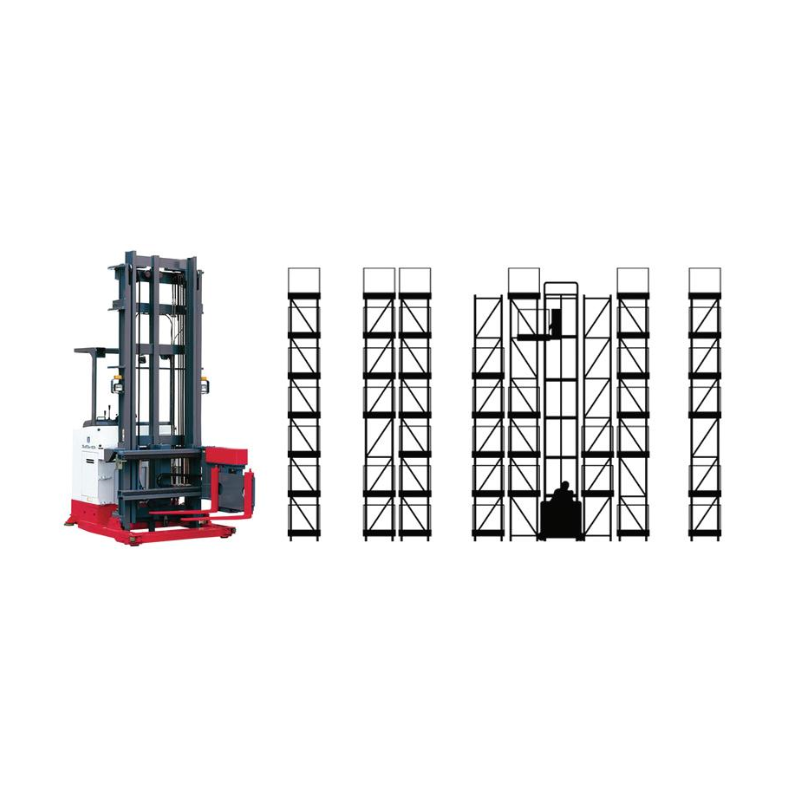 Narrow Aisle Pallet Rack With Galvanized Panel - Image 2