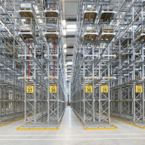 Narrow Aisle Pallet Rack With Sprayed Steel Panel