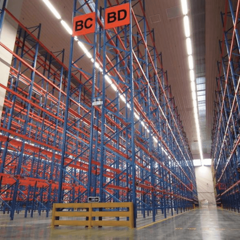 Narrow Aisle Pallet Rack With Galvanized Panel - Image 3