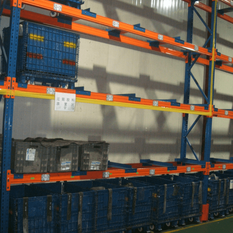 Container Pallet Rack Heavy Duty Pallet Rack With Wire Container - Leading Storage Racks ...
